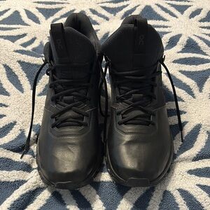On Cloud Men's Black Mid-Top Sneakers